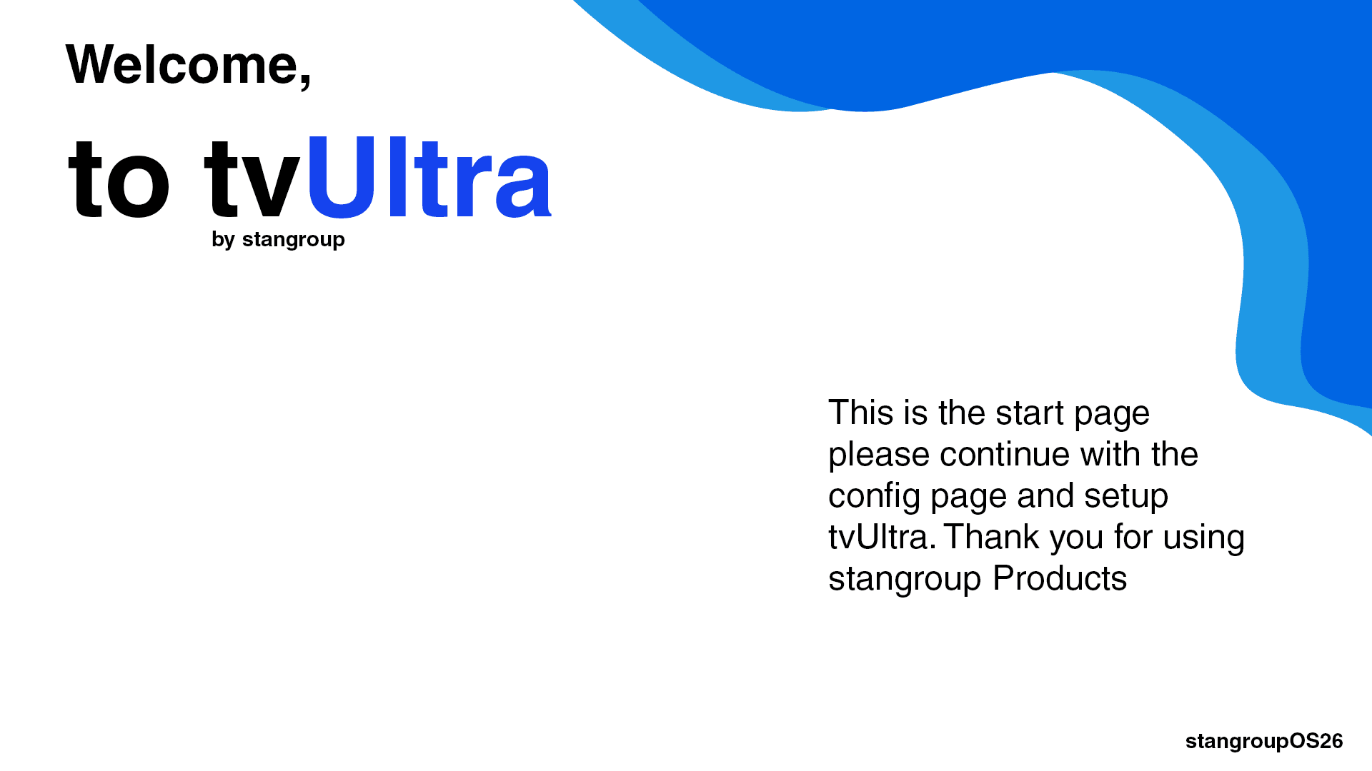 TvUltraStartup